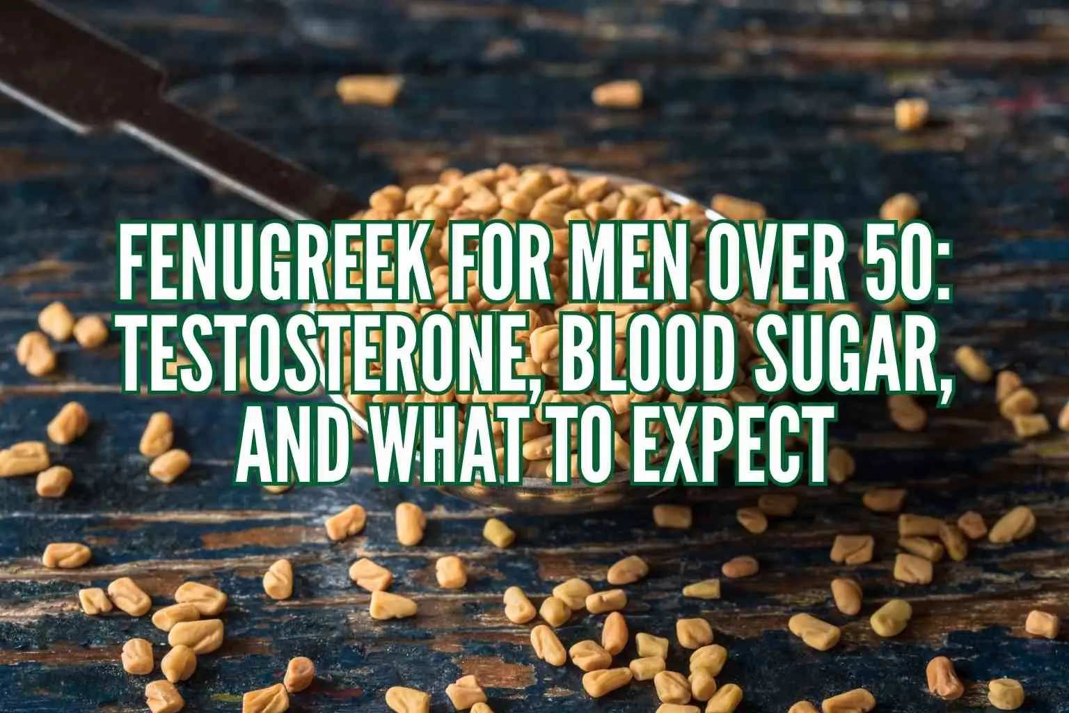 Fenugreek for Men Over 50