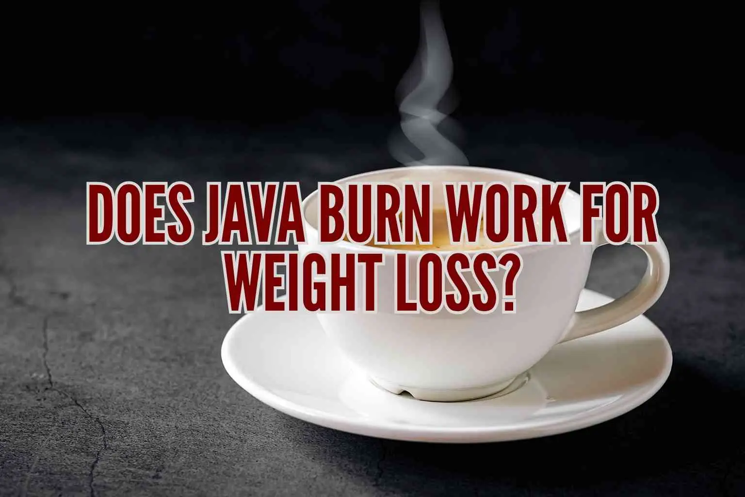 Does Java Burn work for weight loss