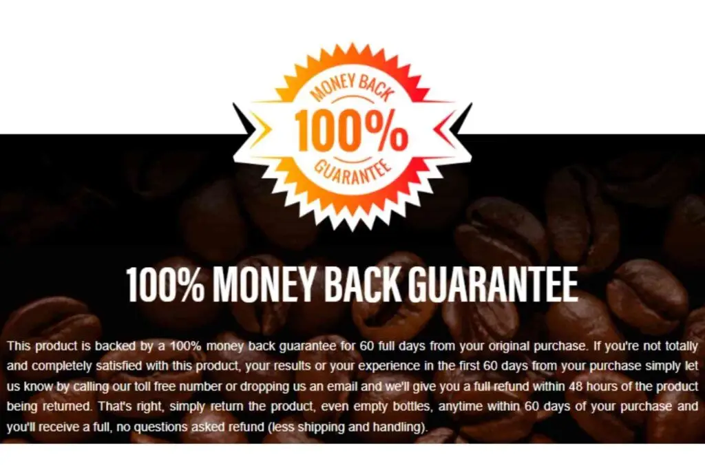 Java Burn Guarantee