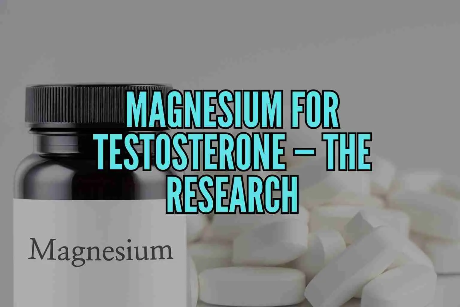 magnesium for testosterone