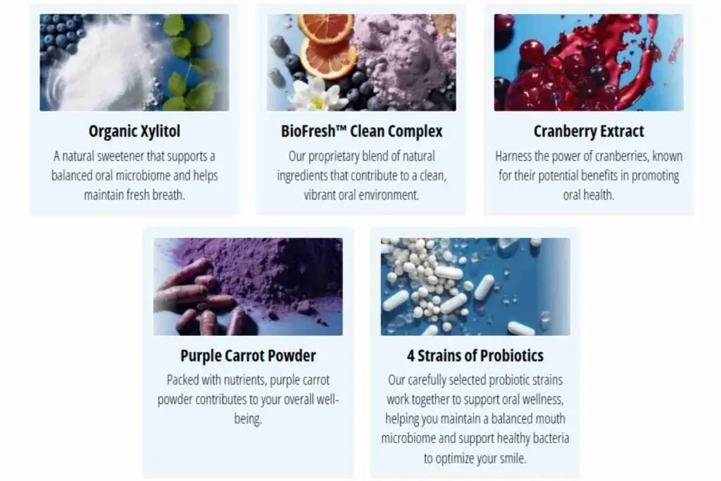 Provadent Ingredients